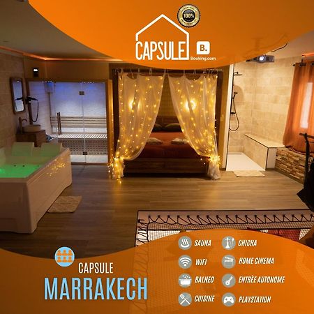 Capsule Marrakech I Chicha I Sauna I Balneo I Console Ps5 I Cinema Trith-Saint-Leger Exteriér fotografie