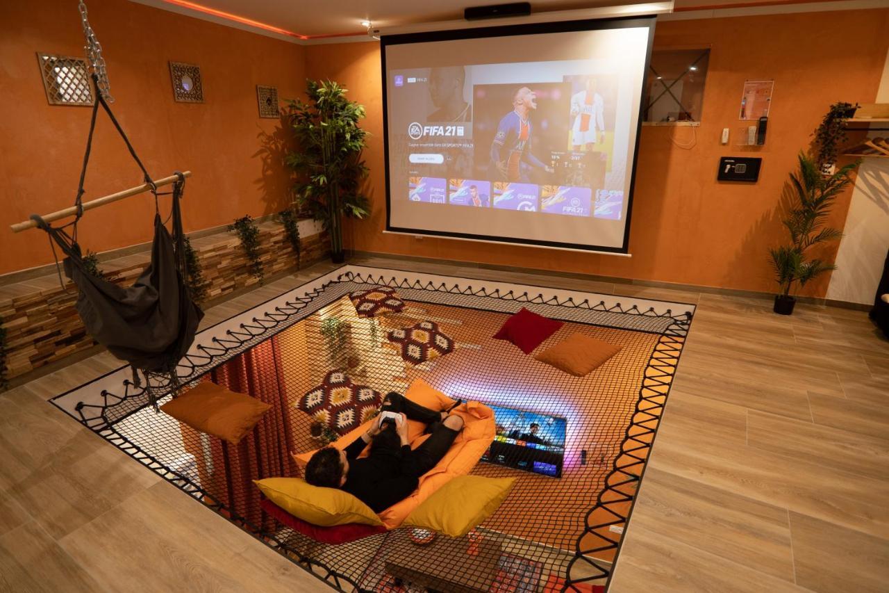 Capsule Marrakech I Chicha I Sauna I Balneo I Console Ps5 I Cinema Trith-Saint-Leger Exteriér fotografie