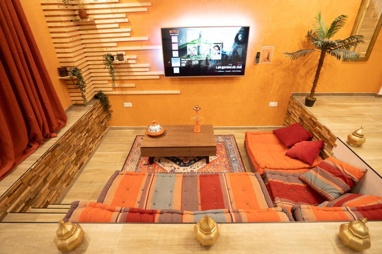 Capsule Marrakech I Chicha I Sauna I Balneo I Console Ps5 I Cinema Trith-Saint-Leger Exteriér fotografie
