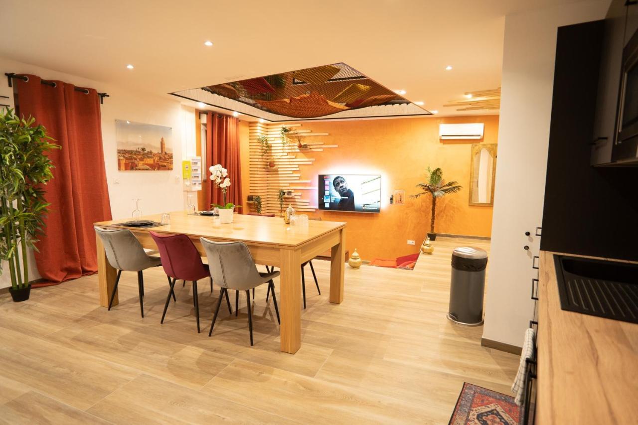 Capsule Marrakech I Chicha I Sauna I Balneo I Console Ps5 I Cinema Trith-Saint-Leger Exteriér fotografie